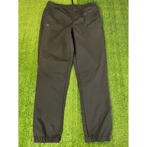 Hurley Mens Navy Blue Active Pants Elastic Waist Drawstring Large LG